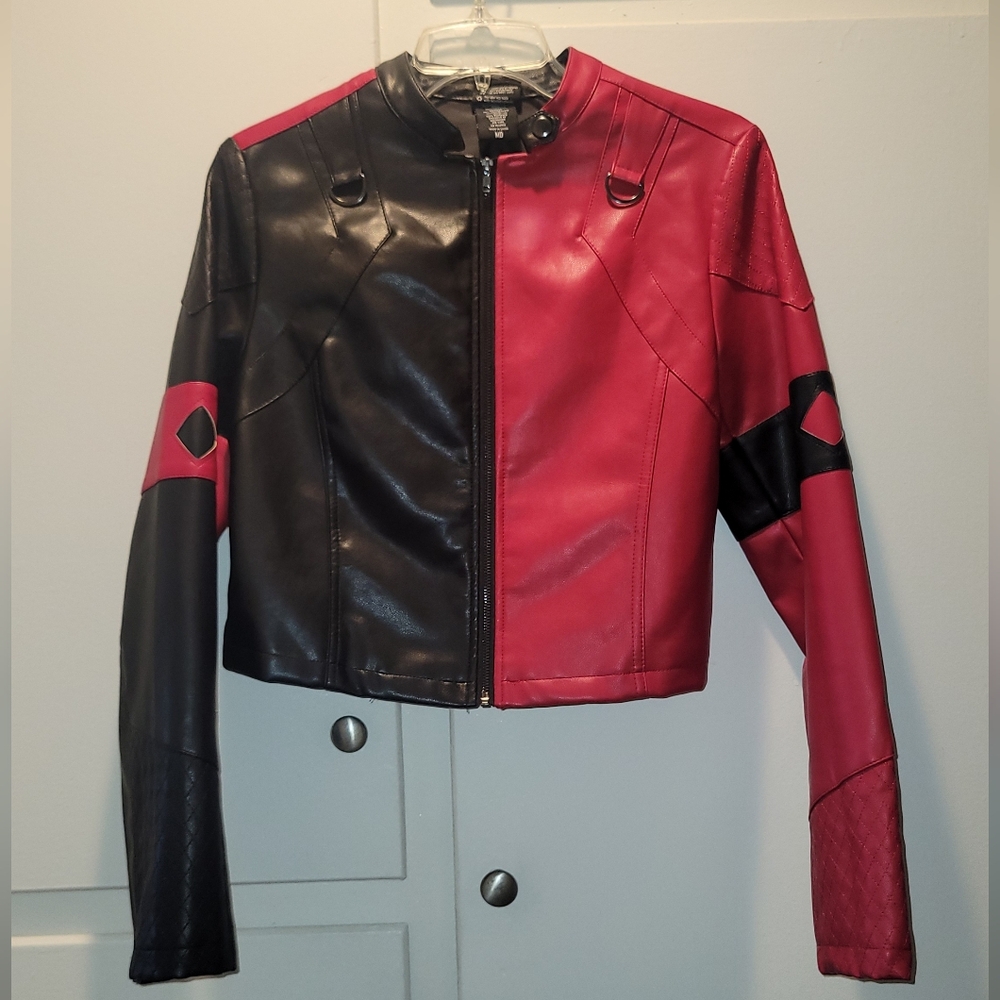 Black And Red Harley Quinn Jacket